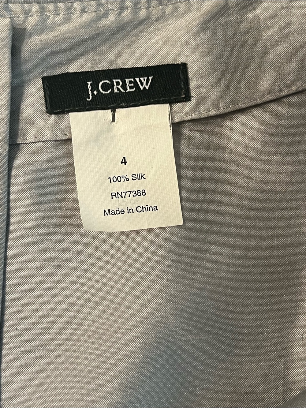 J. Crew Silver Shift Midi Dress - Picture 6 of 10